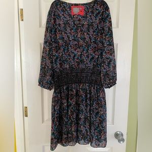 Anthropologie Paisley Tunic Dress by Vanessa Virginia